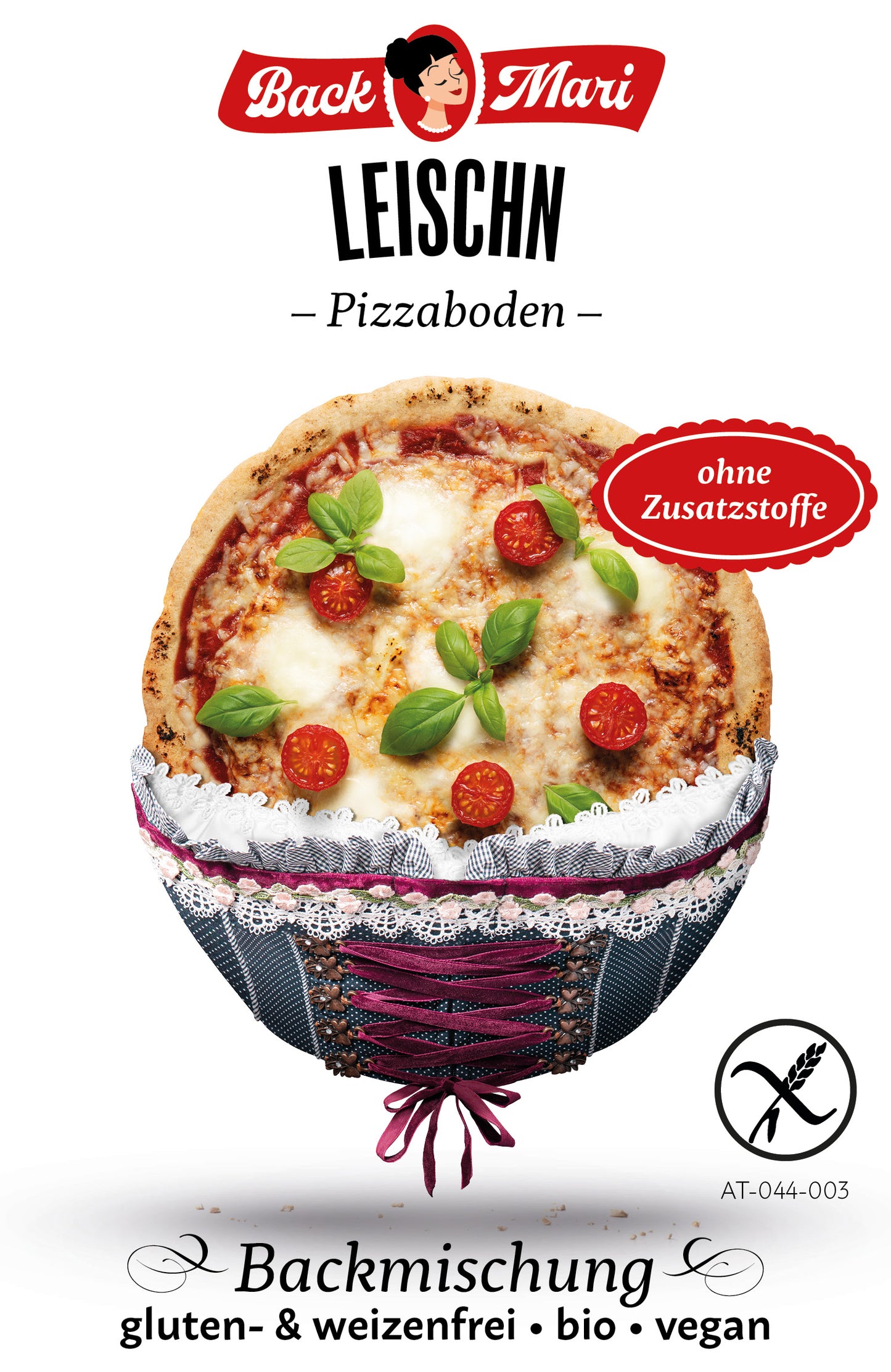 LEISCHN Pizzateig, 8x350g