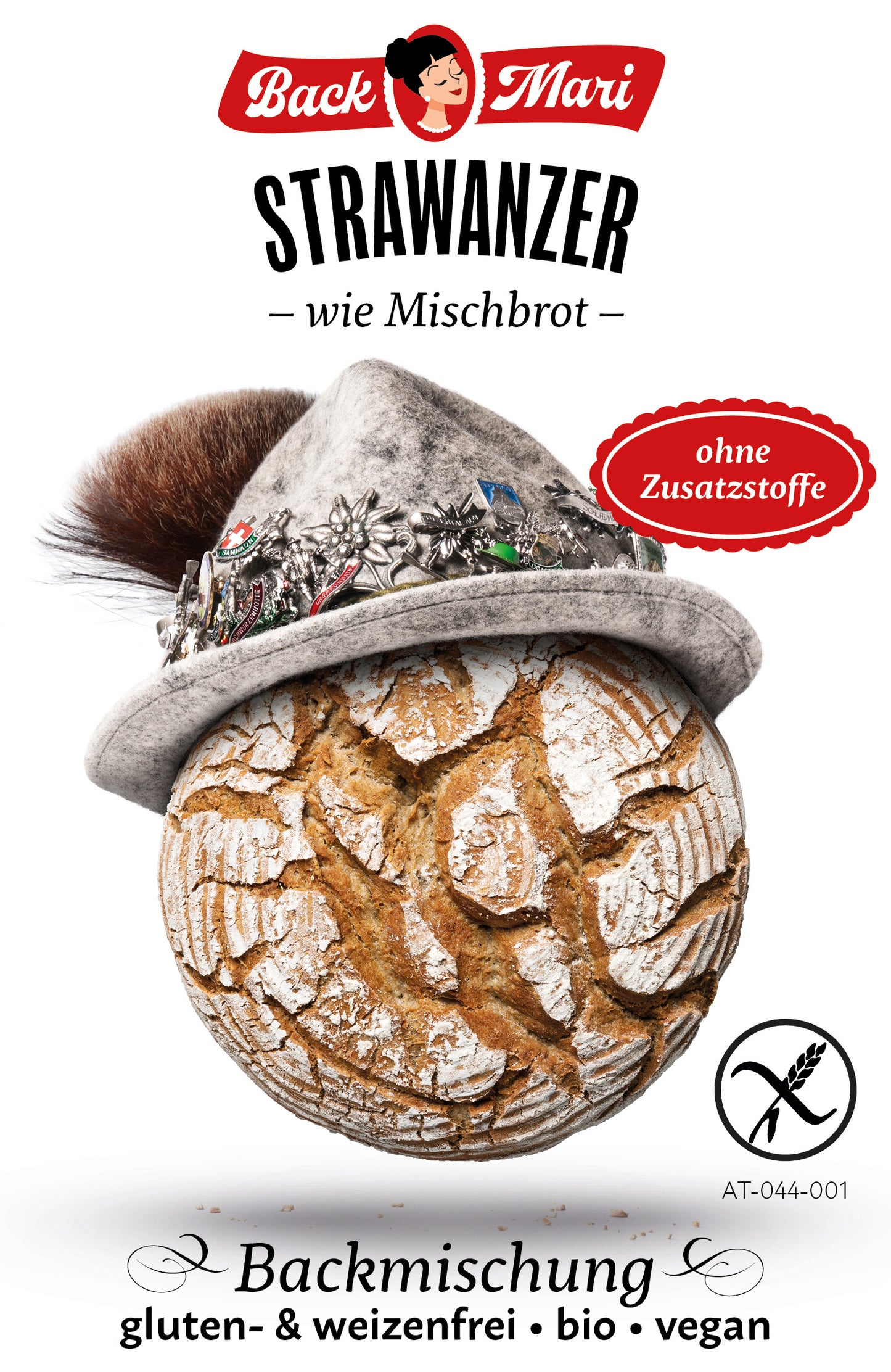 STRAWANZER wie Mischbrot, 8x350g