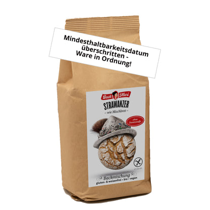 Abverkauf STRAWANZER wie Mischbrot, 8x350g