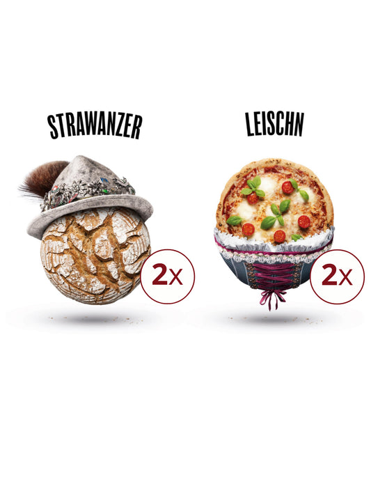 Backmari Lieblingssorten - glutenfreie Bio-Backmischungen, 4x700 g